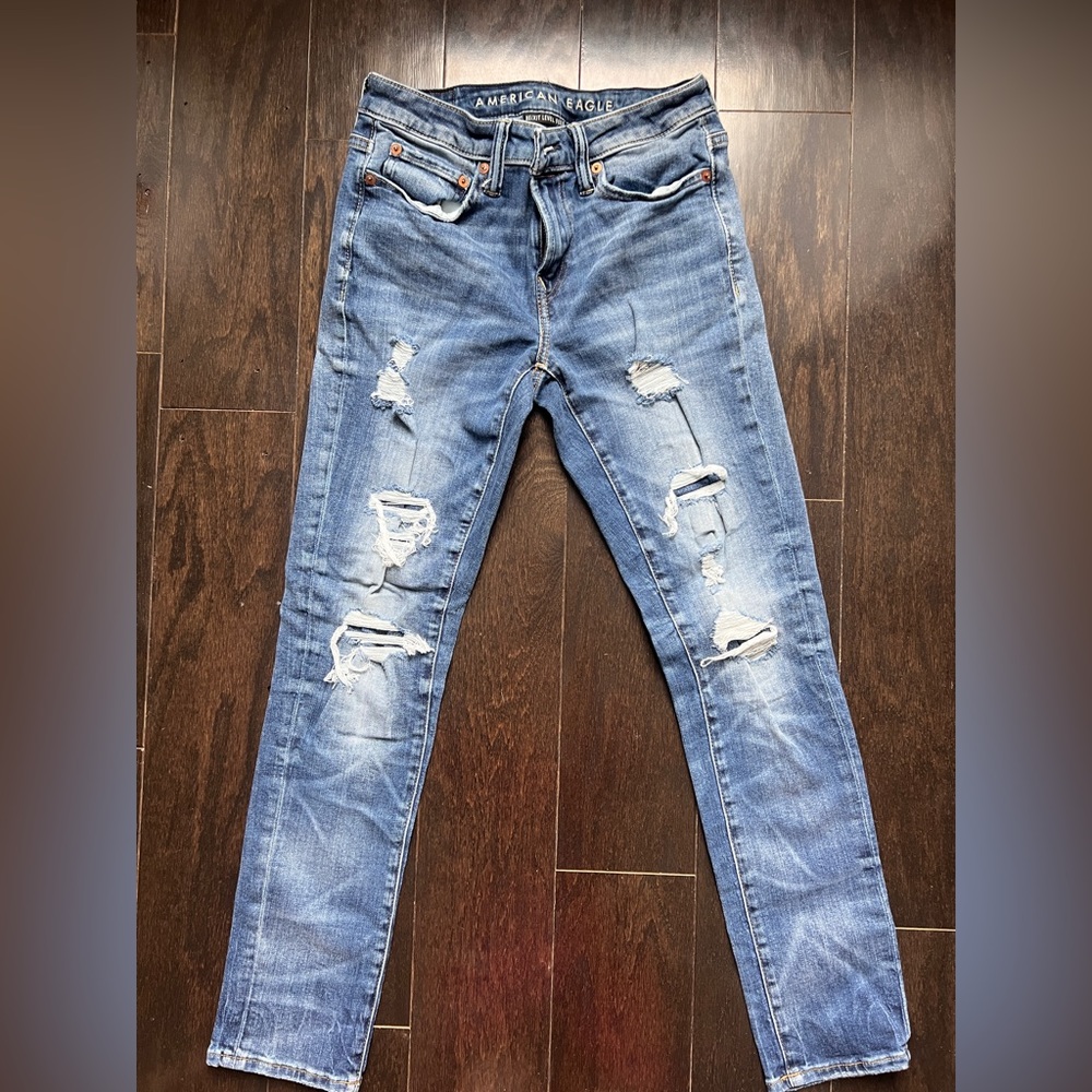 American Eagle Next Level AirFlex Skinny Jeans Men's Size 28x30